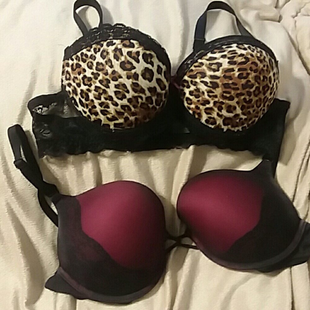 2 bomb shell bras